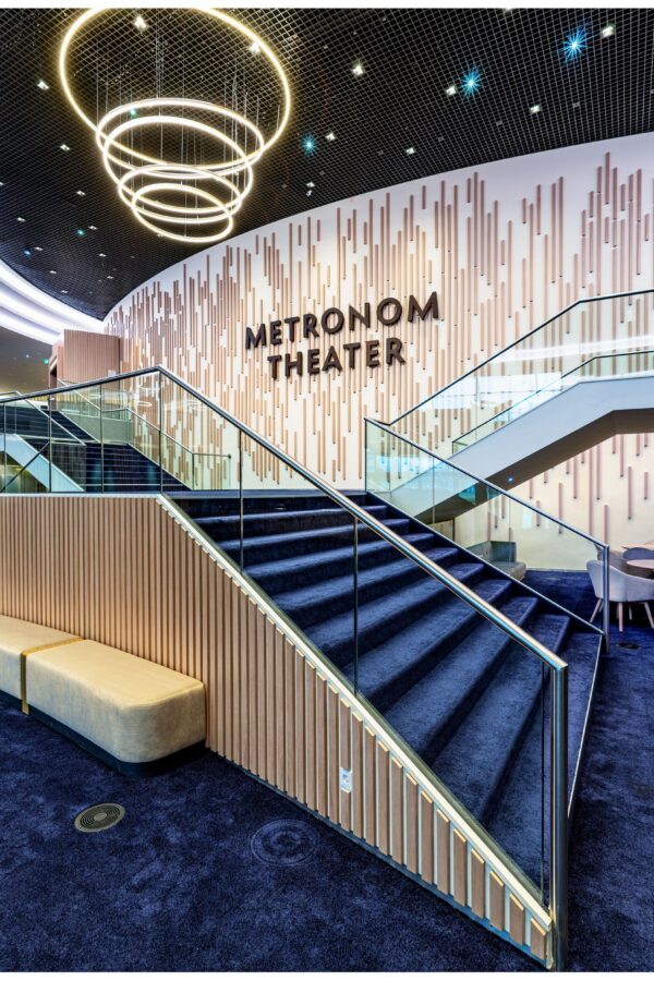 Das Foyer vom Metronom Theater